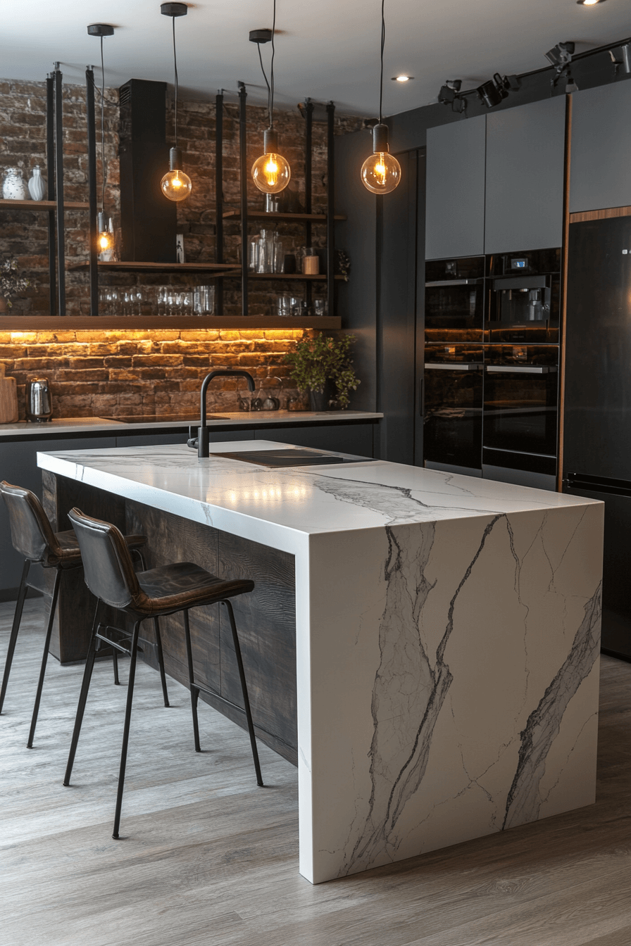 29 White Marble Countertops to Create a Bright and Breezy Space white marble countertops