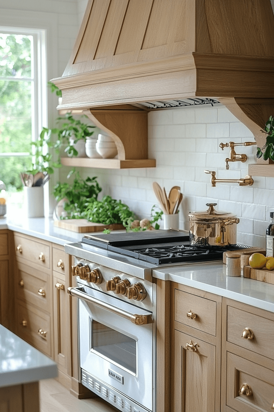 29 Oak Cabinets With White Countertops to Elevate Your Kitchen With Classic Appeal oak cabinets with white countertops