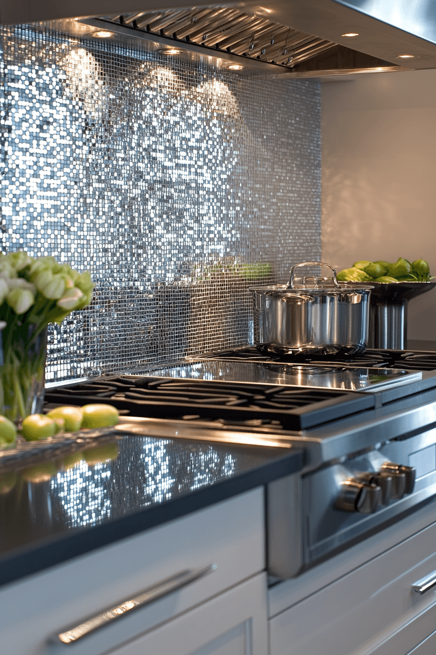 mosaic backsplash kitchen