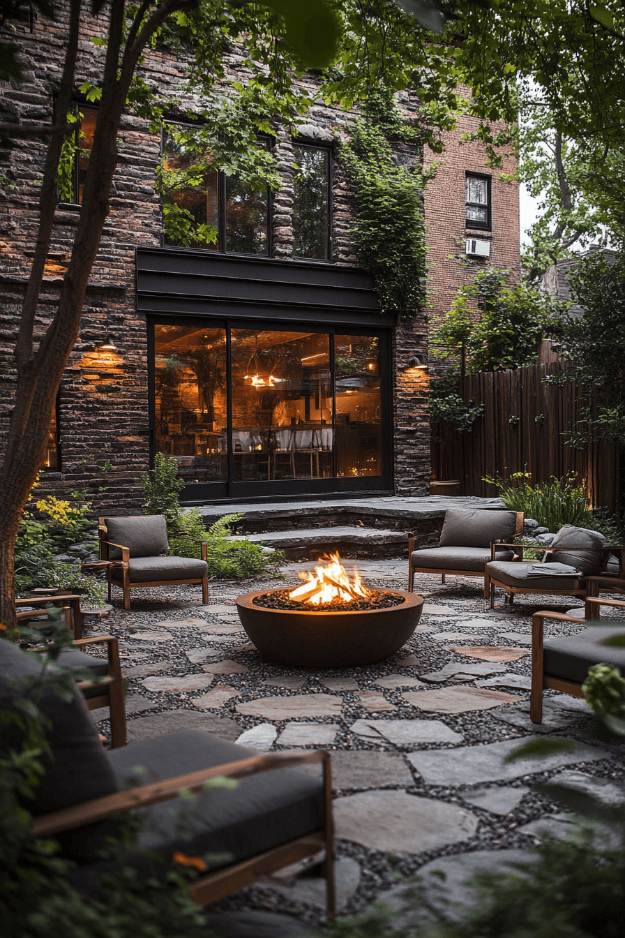 29 Outside Firepit Ideas For A Fun Inviting Hangout Space outside firepit ideas
