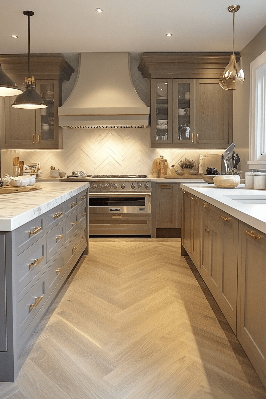 29 Herringbone Backsplash Ideas That Bring Clean Stylish Energy herringbone backsplash