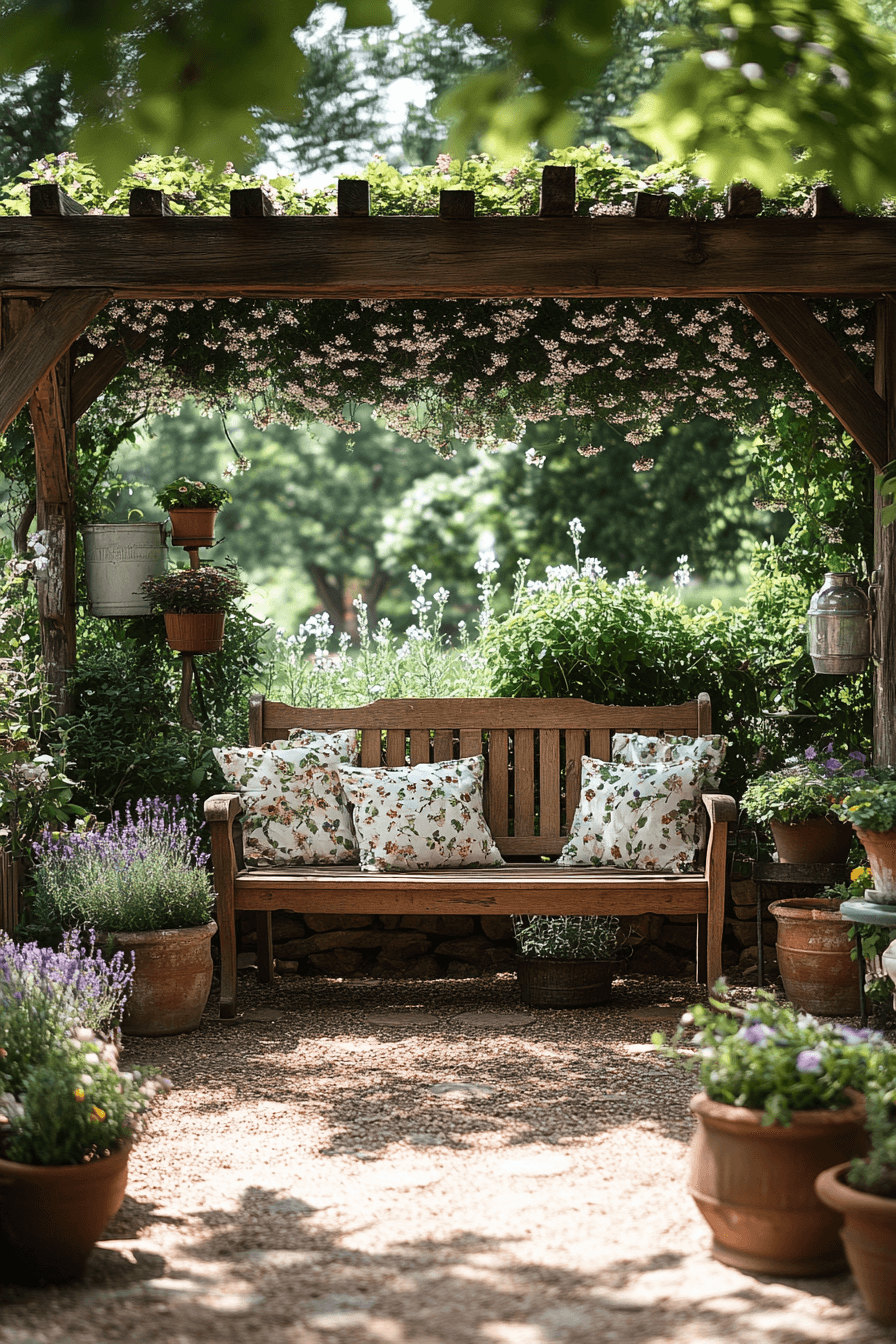 29 Vintage Garden Décor Designs to Bring Whimsical Beauty Outdoors vintage garden decor