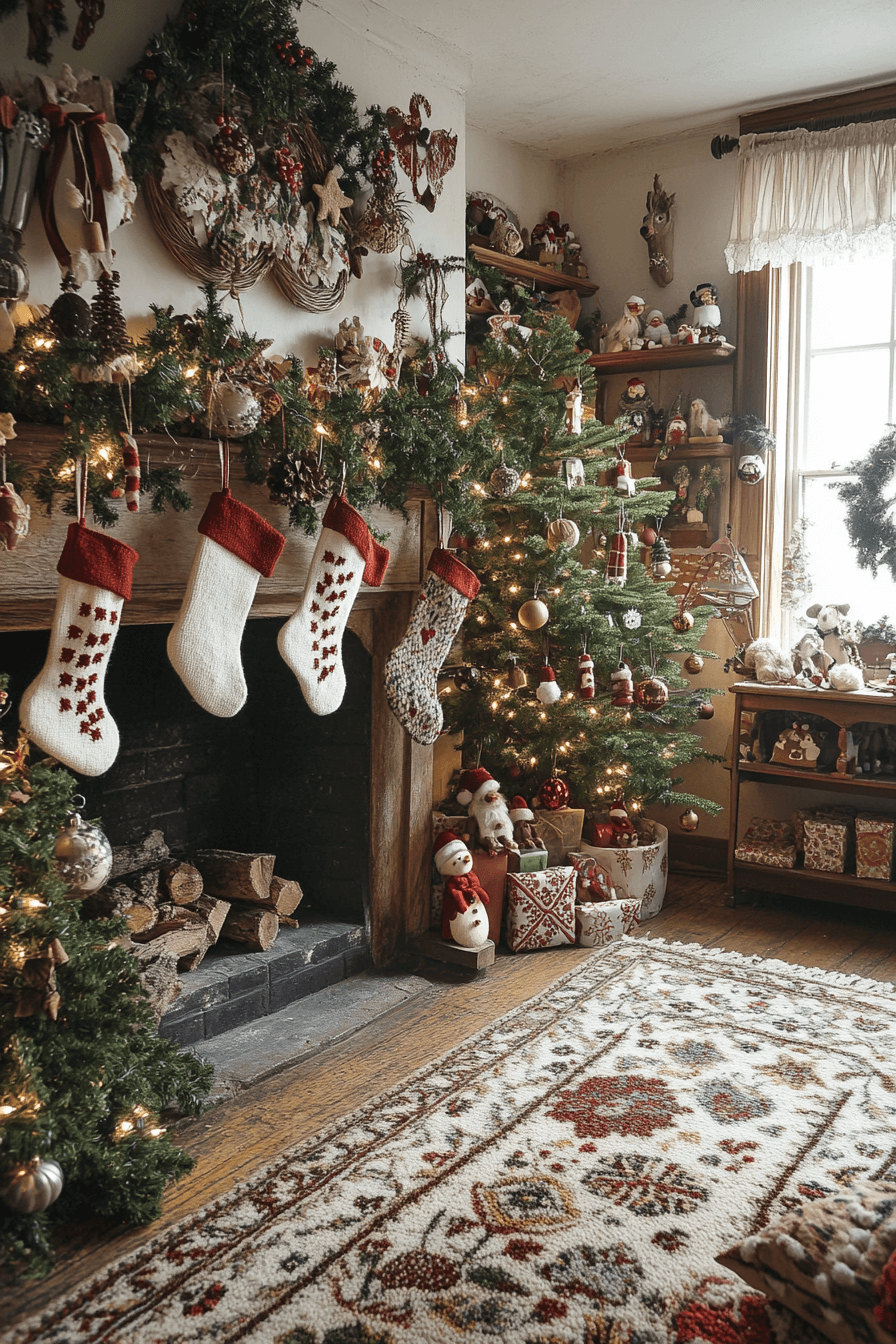 vintage christmas decor ideas