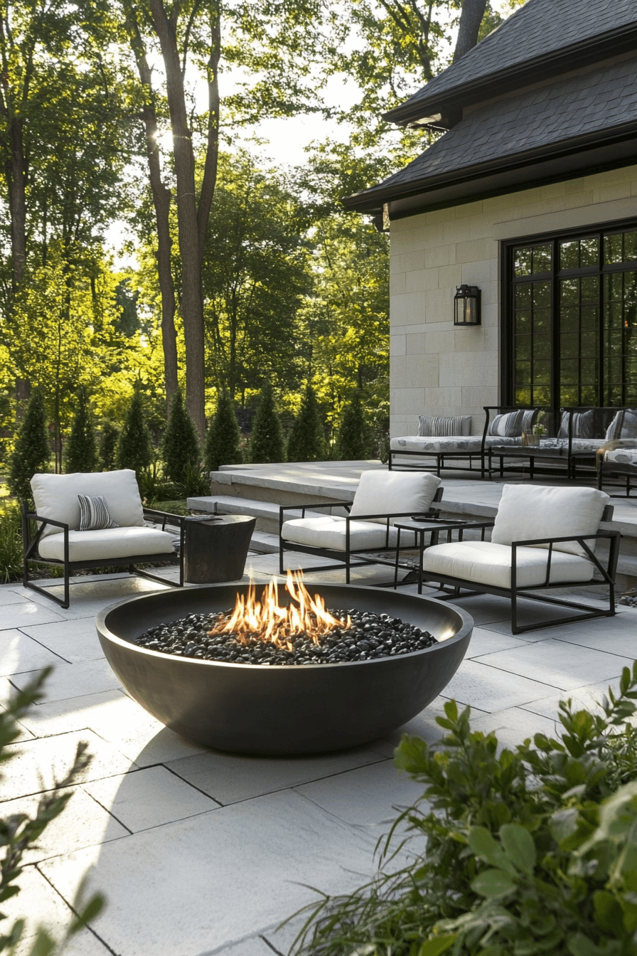 29 Outside Firepit Ideas For A Fun Inviting Hangout Space outside firepit ideas