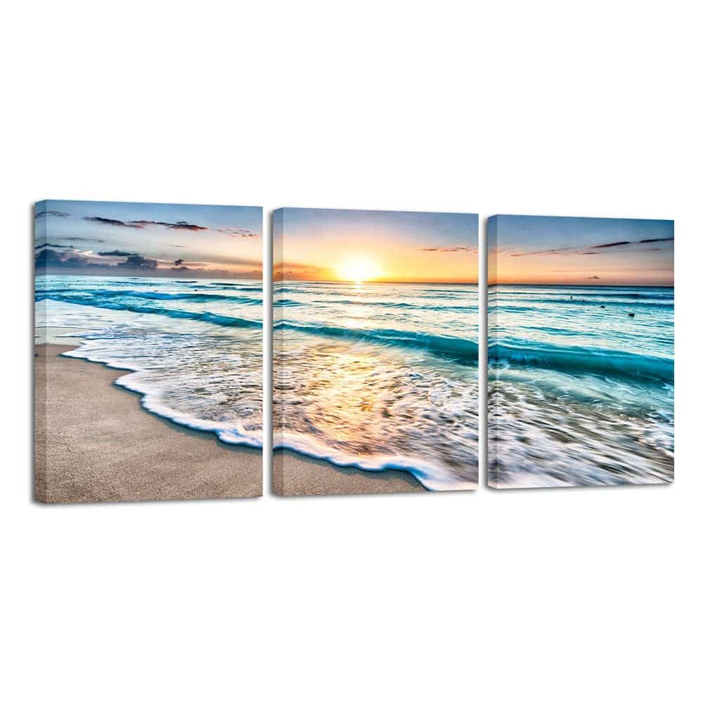 23 Beach Wall Art Ideas That Don't Look Like a Gift Shop 23 Beach Wall Art Ideas That Don’t Look Like a Gift Shop