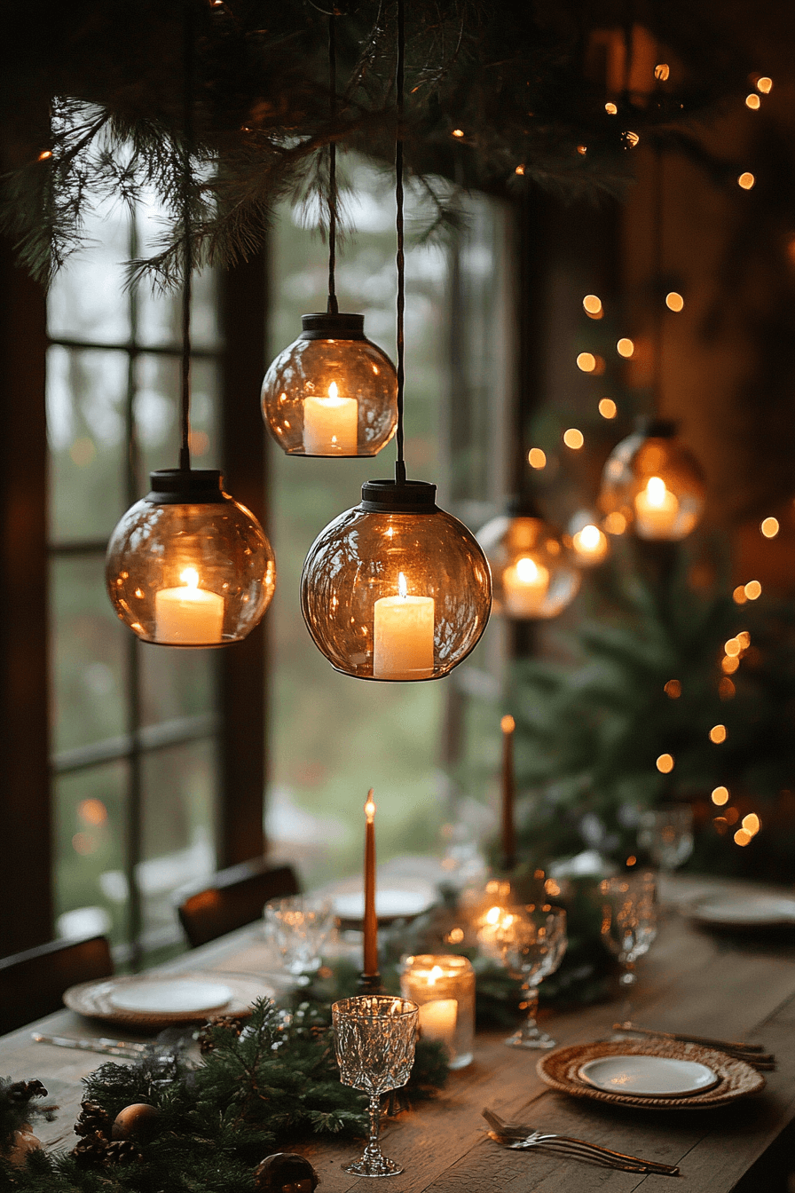 christmas candle decor ideas