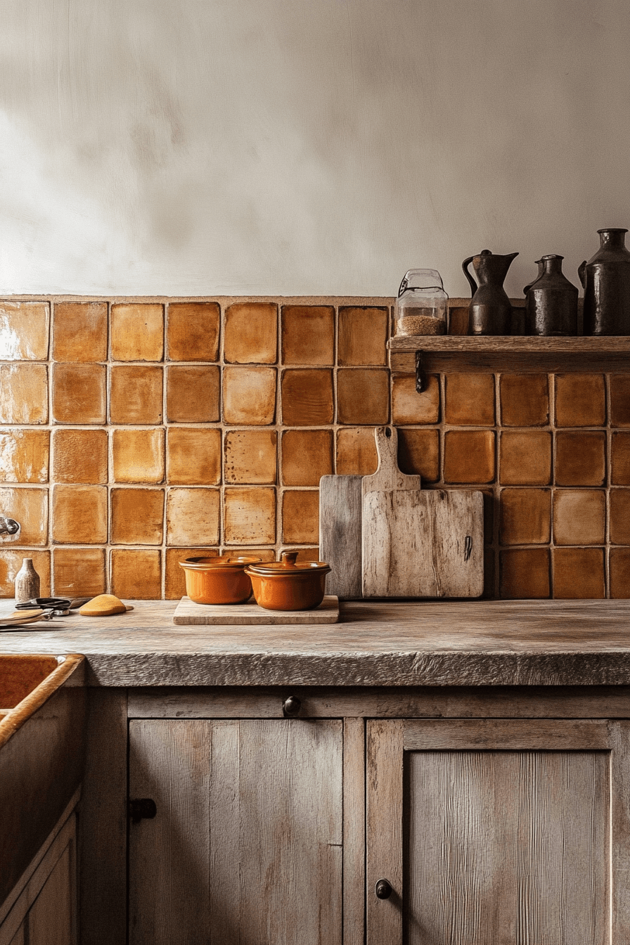 29 Rustic Kitchen Backsplash Ideas For A Fresh Heartwarming Transformation rustic kitchen backsplash
