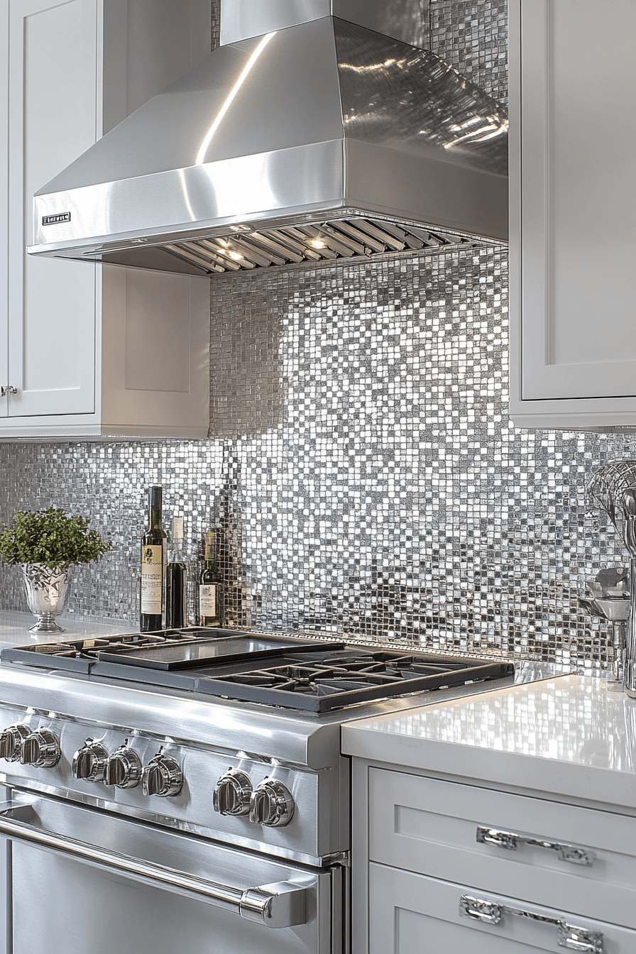 mosaic backsplash kitchen