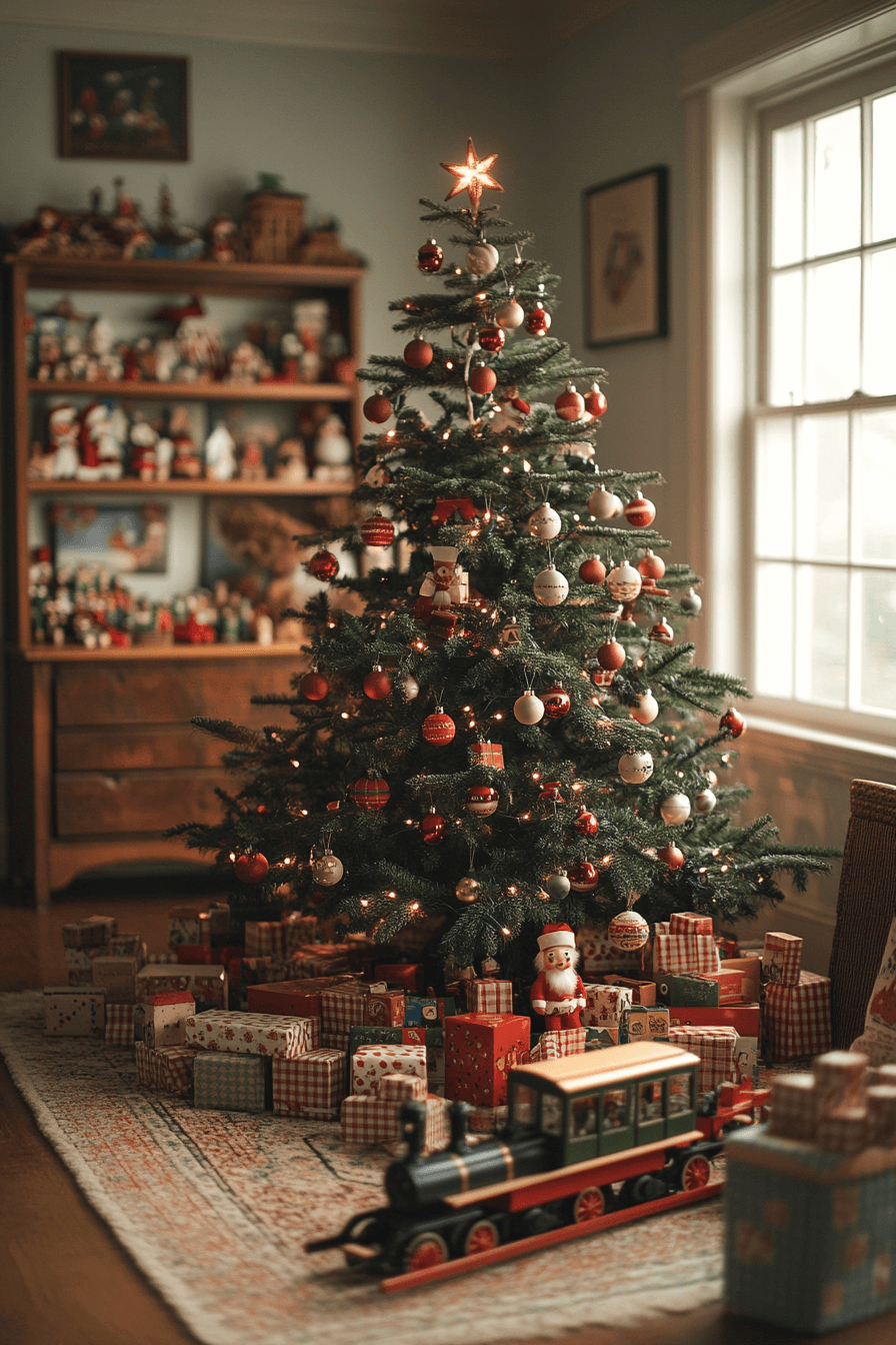 vintage christmas decor ideas