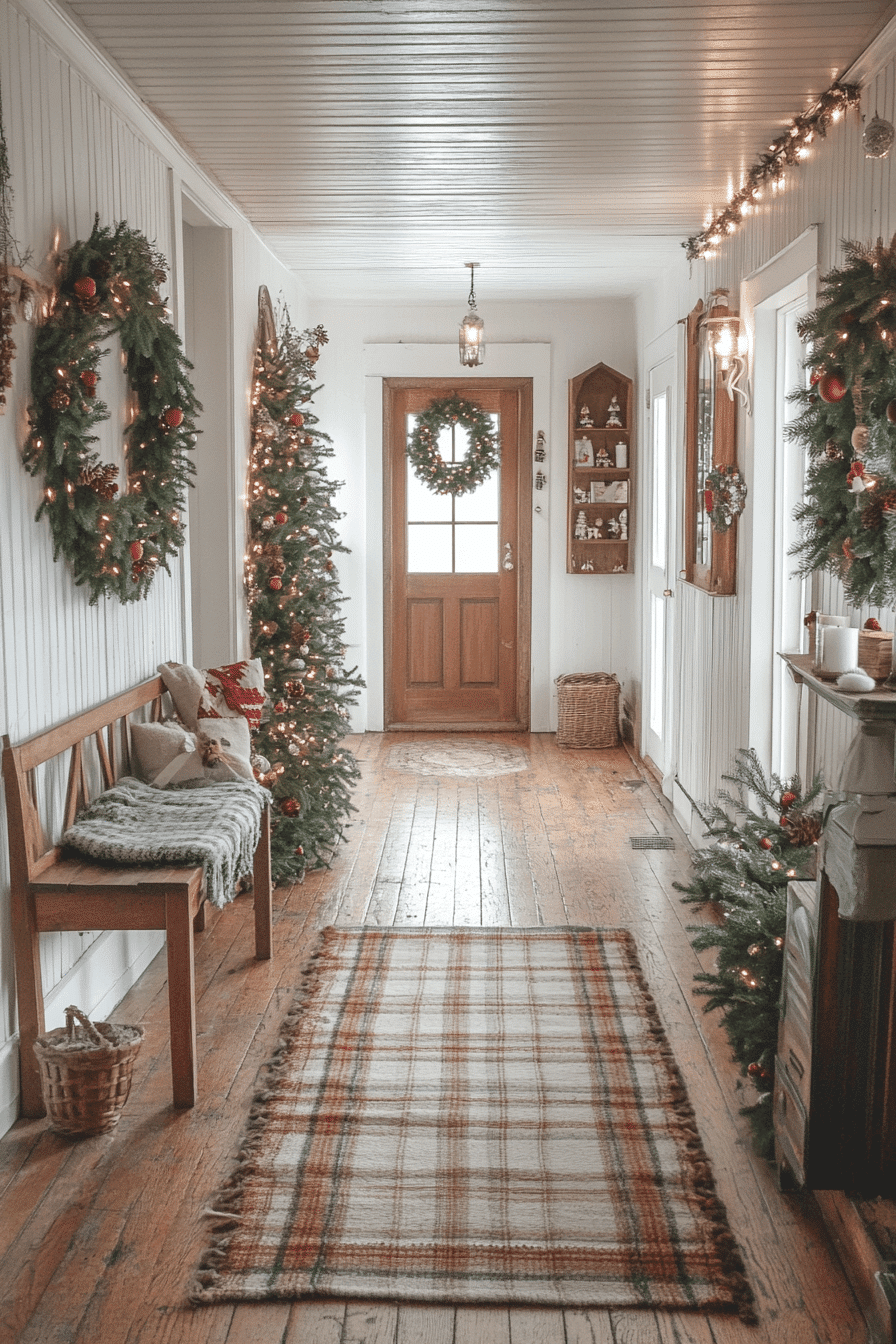 neutral christmas tree