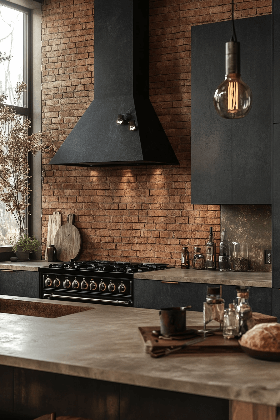 29 Brick Backsplash Kitchen Ideas That Make Every Meal Feel Homey brick backsplash kitchen