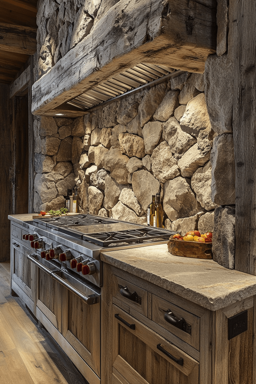 29 Rustic Kitchen Backsplash Ideas For A Fresh Heartwarming Transformation rustic kitchen backsplash