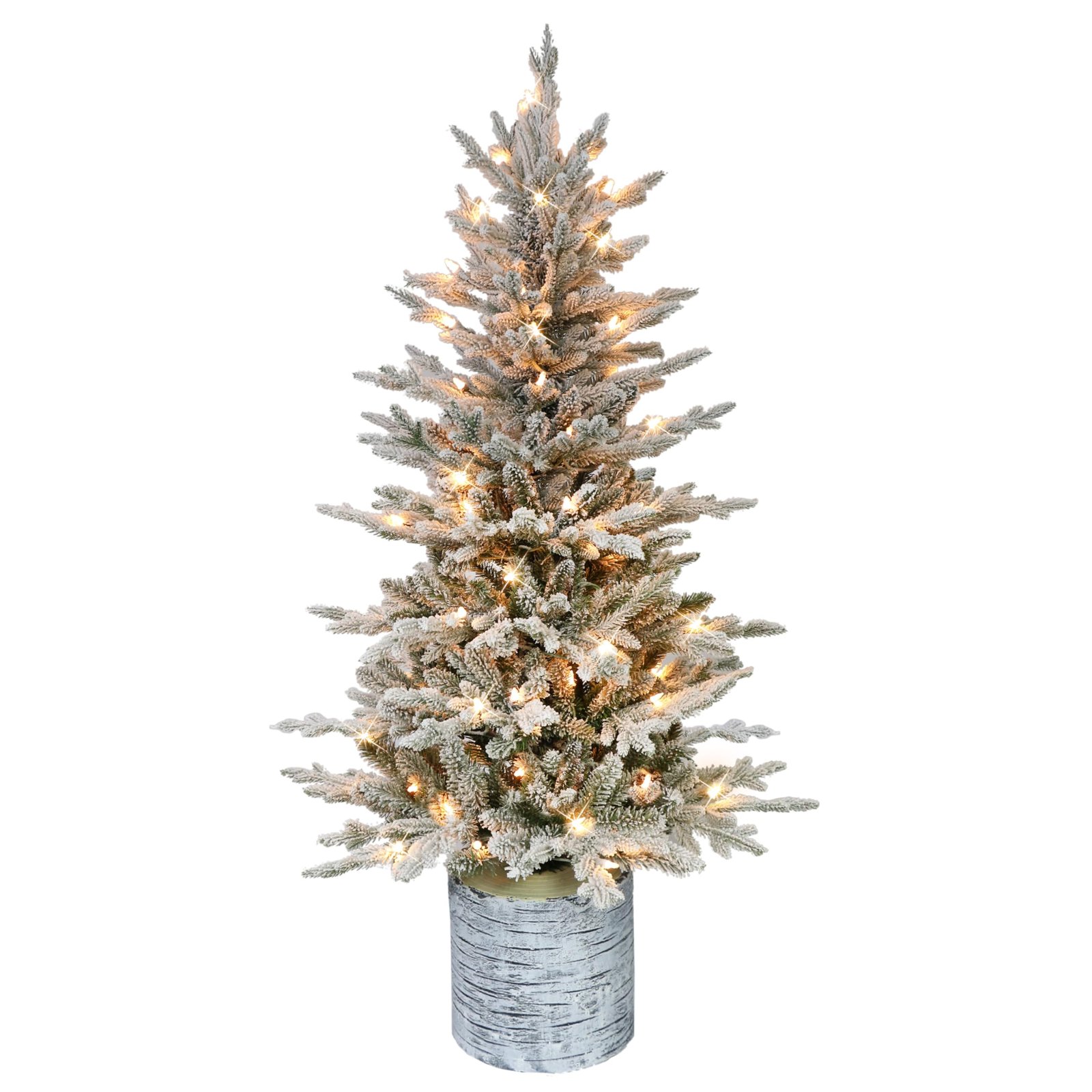 neutral christmas tree