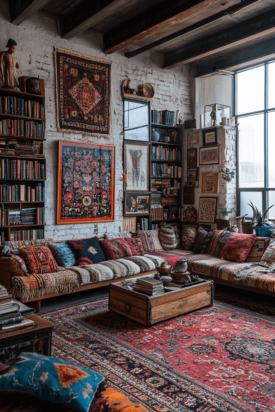 vintage maximalist decor