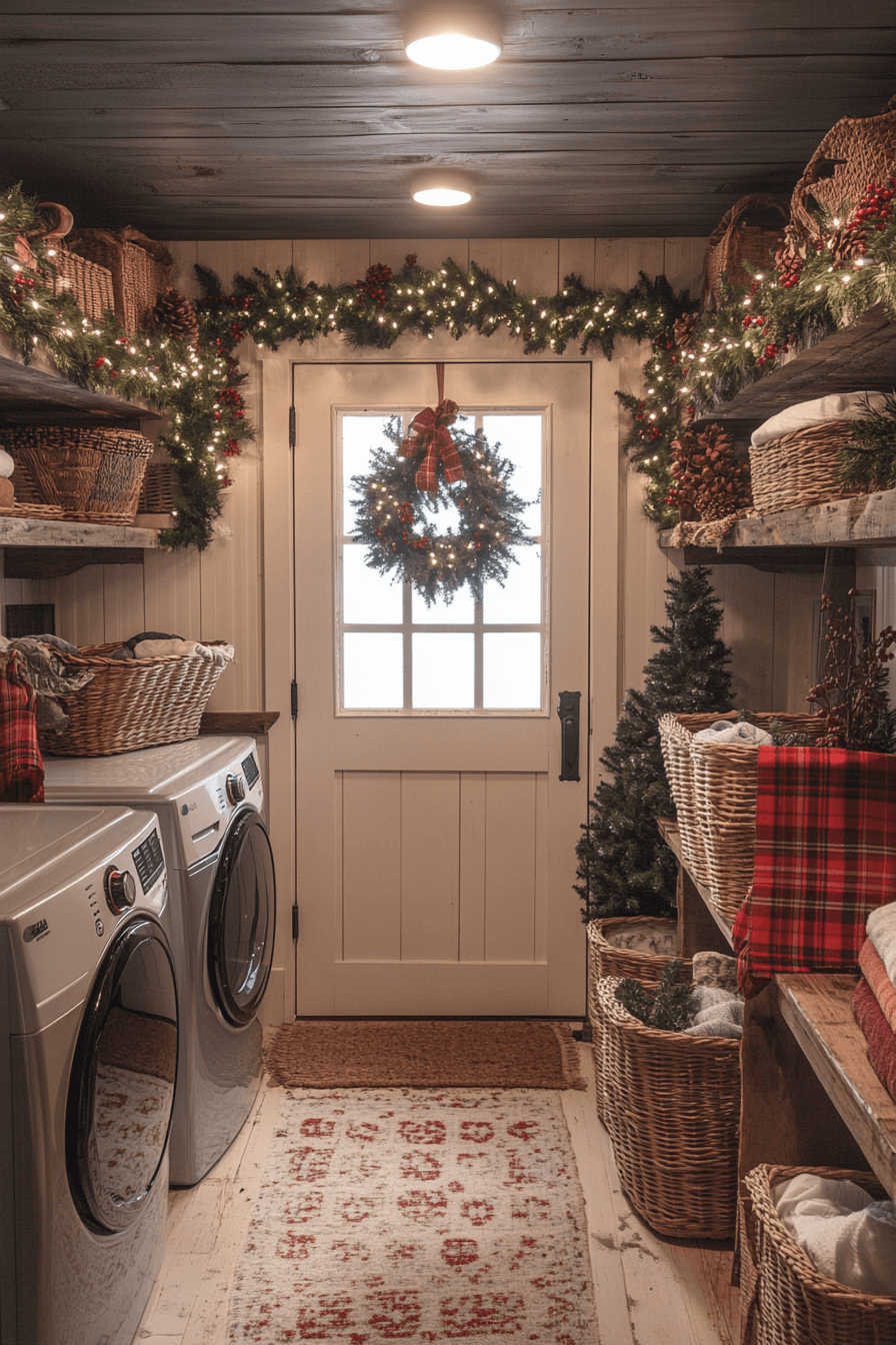 neutral christmas tree