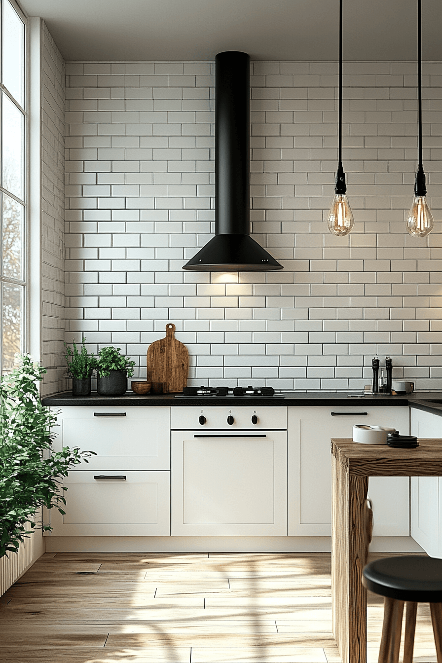 29 Brick Backsplash Kitchen Ideas That Make Every Meal Feel Homey brick backsplash kitchen