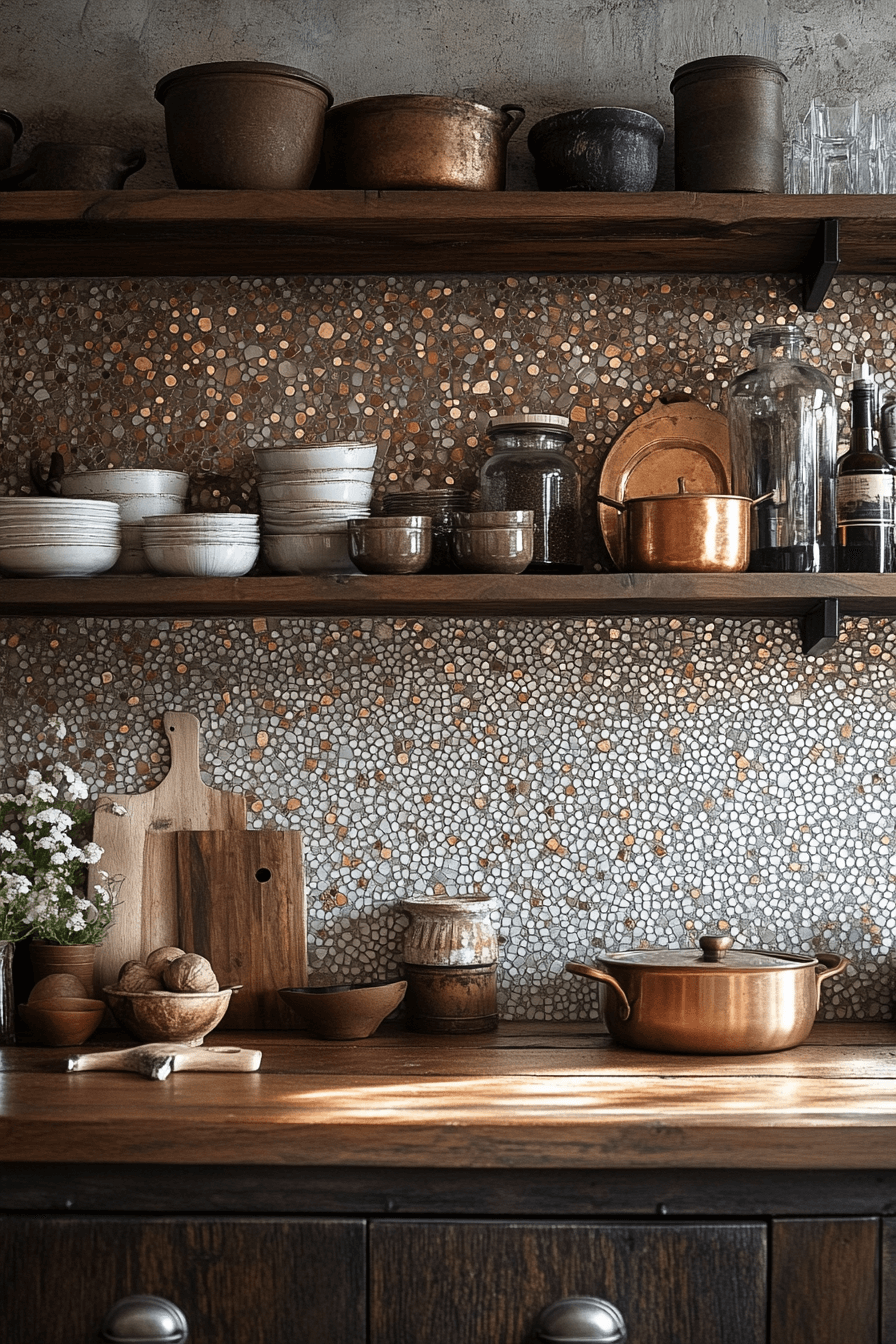 29 Rustic Kitchen Backsplash Ideas For A Fresh Heartwarming Transformation rustic kitchen backsplash