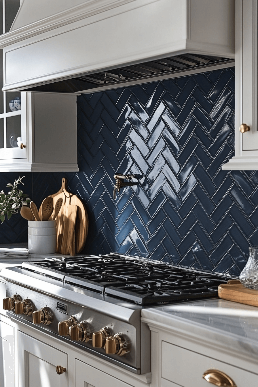 29 Herringbone Backsplash Ideas That Bring Clean Stylish Energy herringbone backsplash