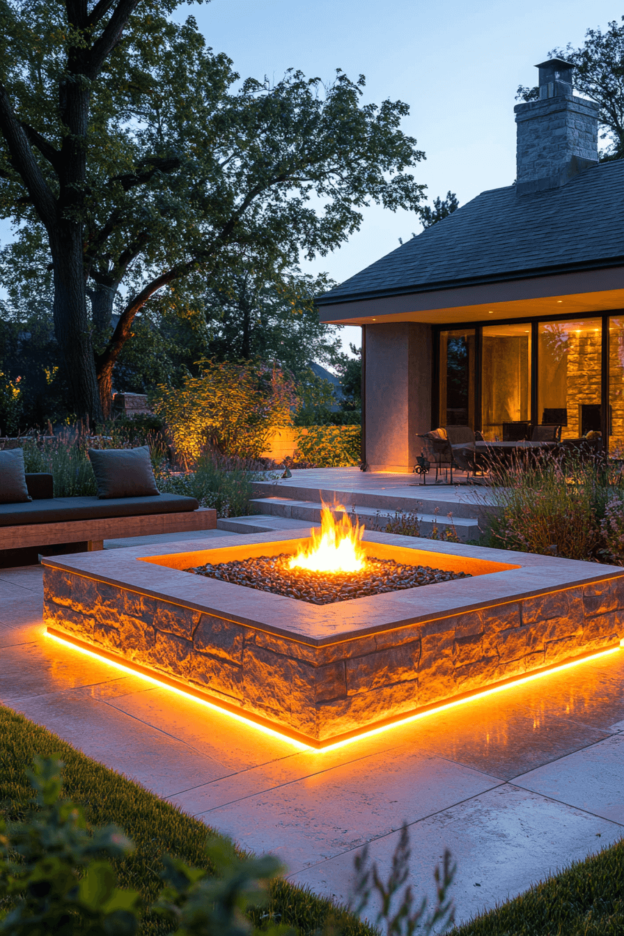 29 Outside Firepit Ideas For A Fun Inviting Hangout Space outside firepit ideas
