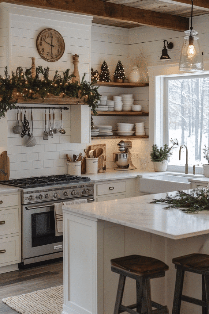 29 Christmas Kitchen Decor Ideas That Bring Merry Holiday Joy - Learn ...