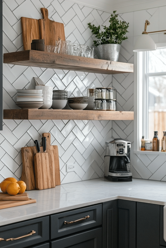 29 Herringbone Backsplash Ideas That Bring Clean Stylish Energy - Learn ...