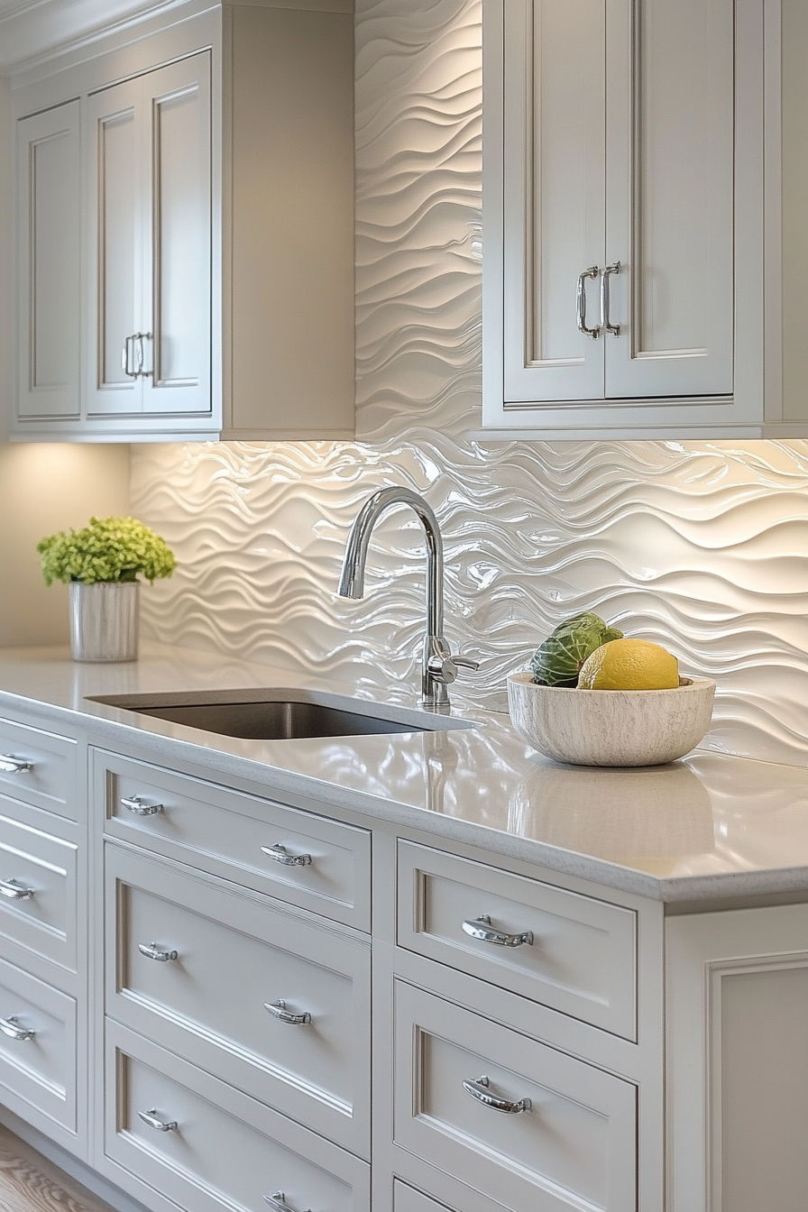 white kitchen backsplash ideas