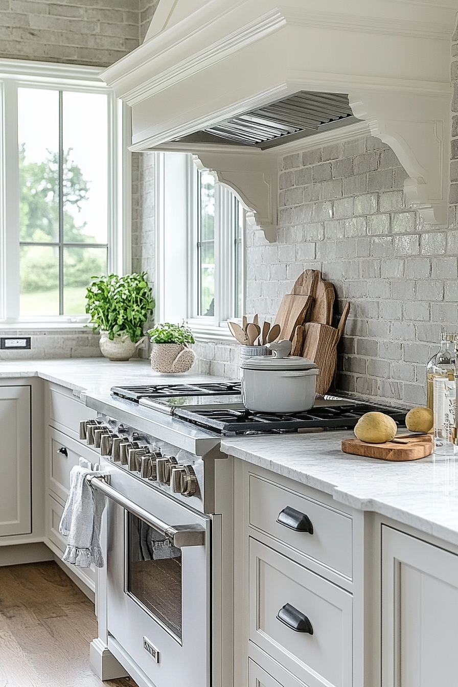 farmhouse backsplash