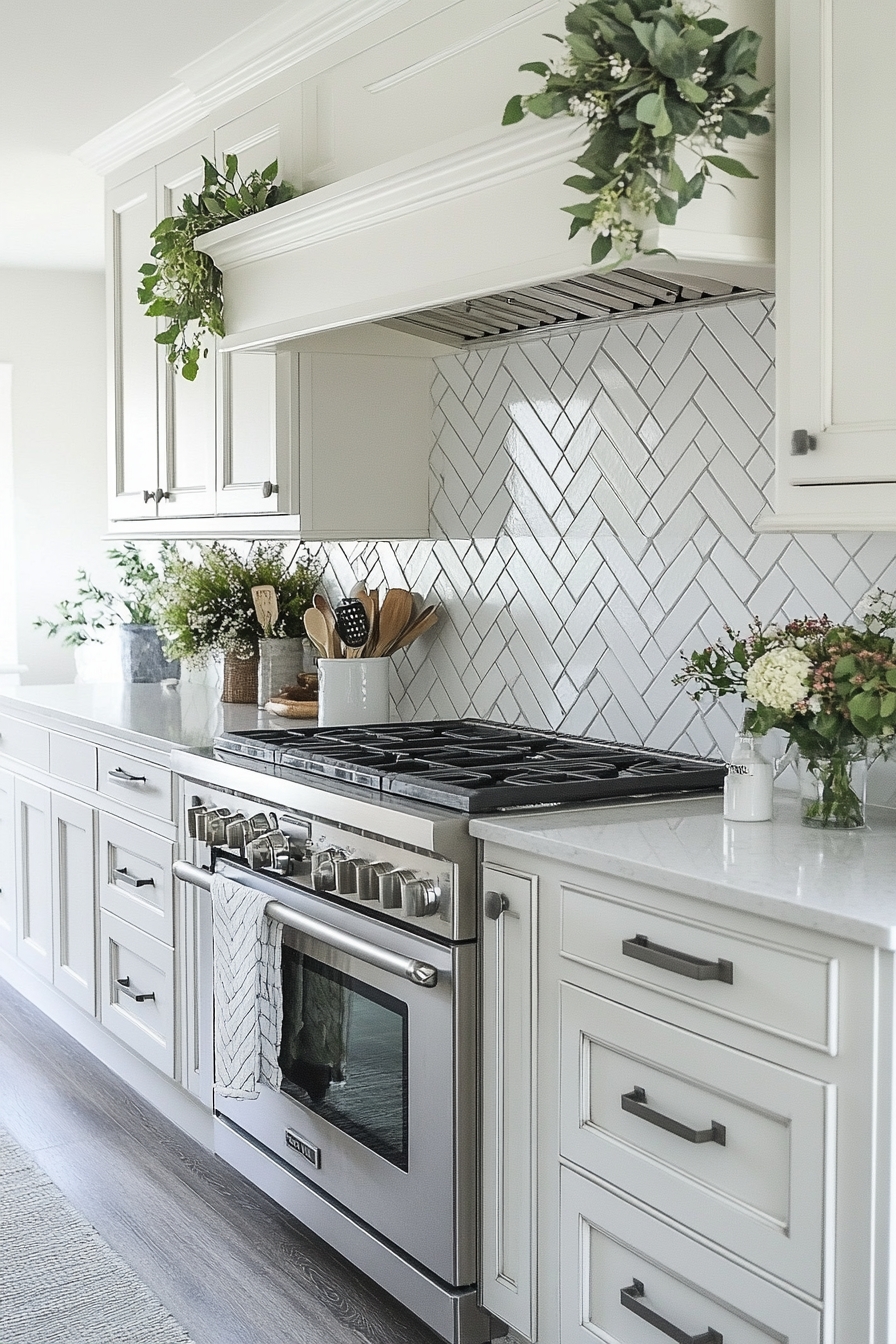 white kitchen backsplash ideas