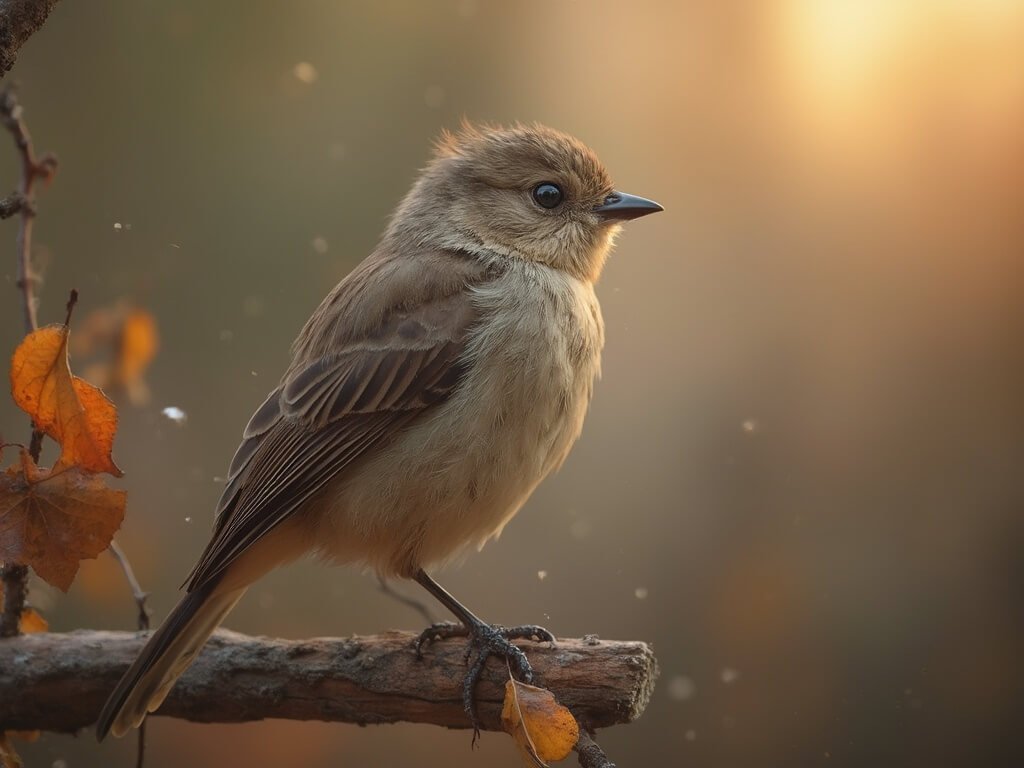 Bakersfield in November: Your Ultimate Guide to Central Valley's Hidden Autumn Gem Native bird perched on a branch at the California Living Museum with soft morning light and November environment, showcasing detailed feather texture and blurred background of native vegetation