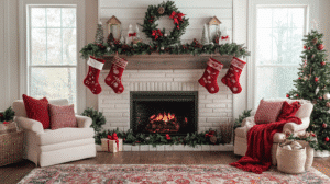 christmas mantel decor
