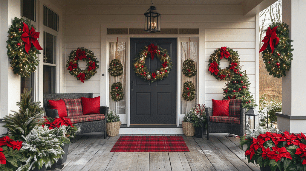 christmas porch decor
