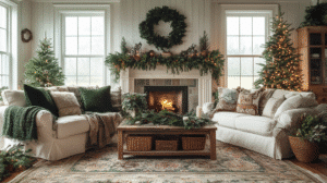 european style christmas decor