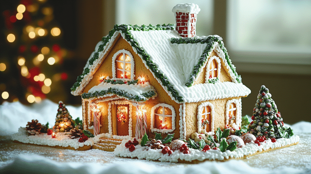 gingerbread house