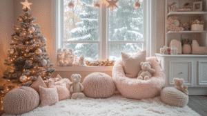 rose gold christmas decor ideas