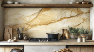 rustic kitchen backsplash