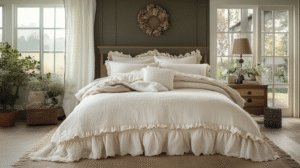 vintage farmhouse bedroom
