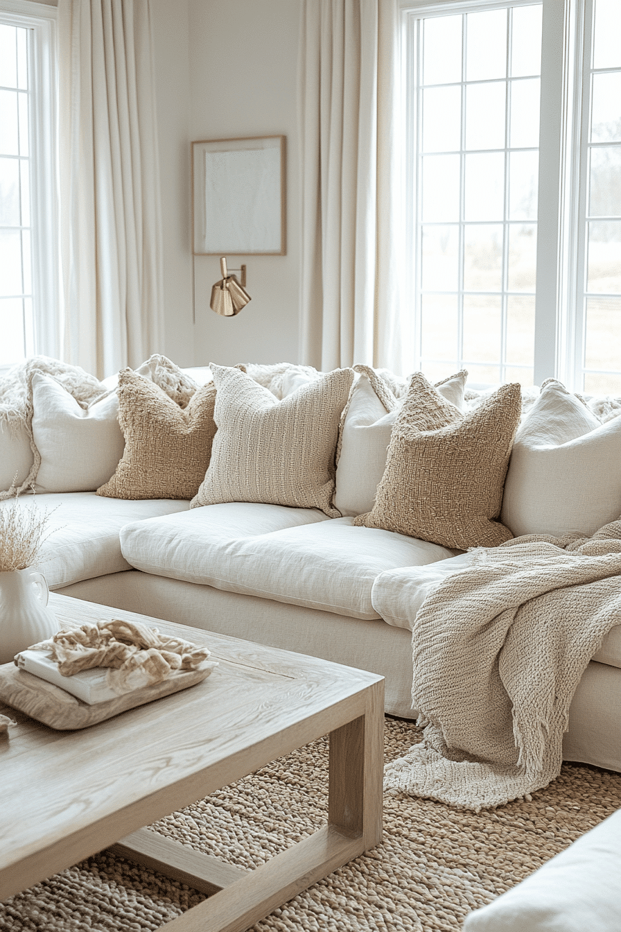 modern cozy living room