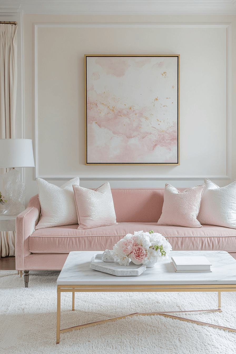 girly apartment decor