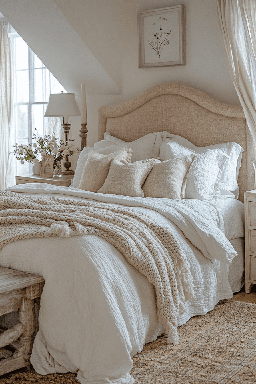 cozy neutral bedroom