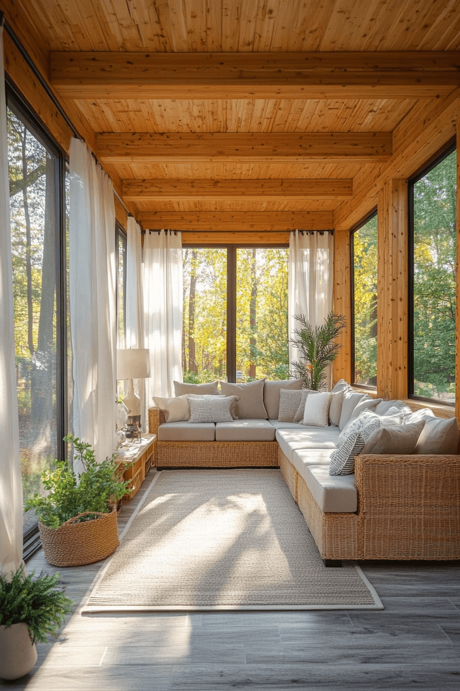 View of 29 Sunroom Ideas To Transform Your Space Into A Sunny Happy Haven ...