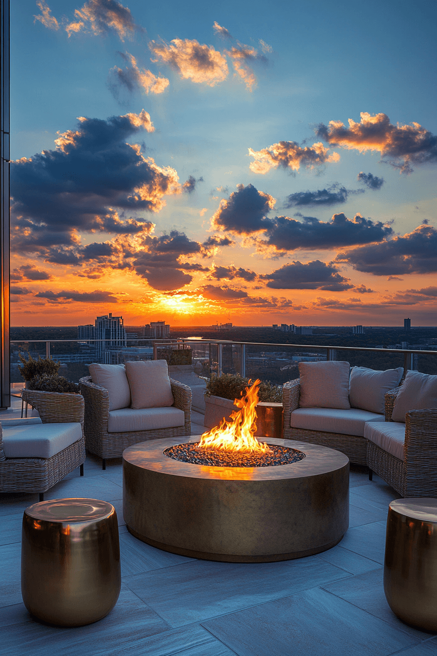 29 Rooftop Terrace Design Ideas That Make Every Evening Feel Special tuscany decor