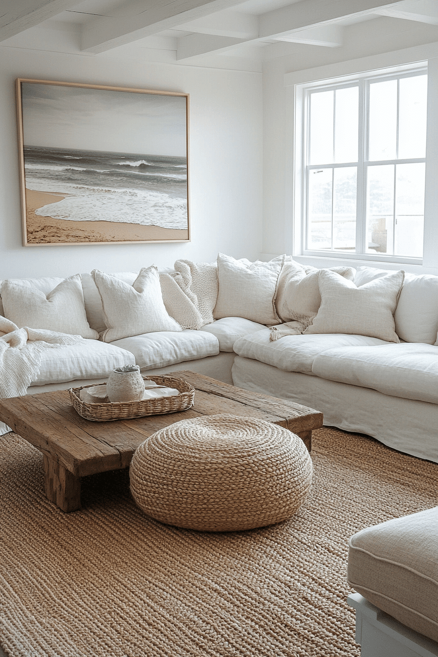 cozy coastal living room