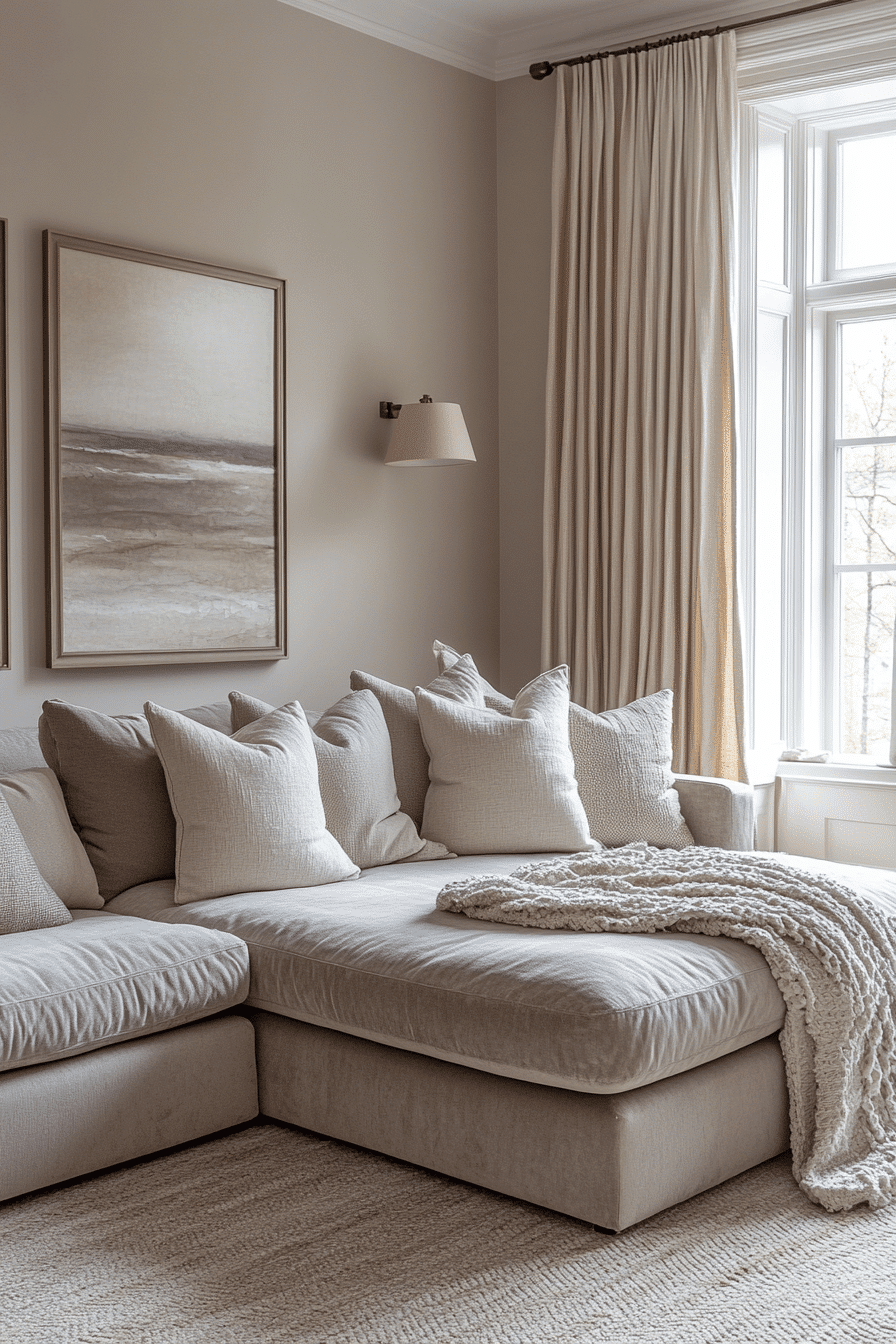 modern cozy living room