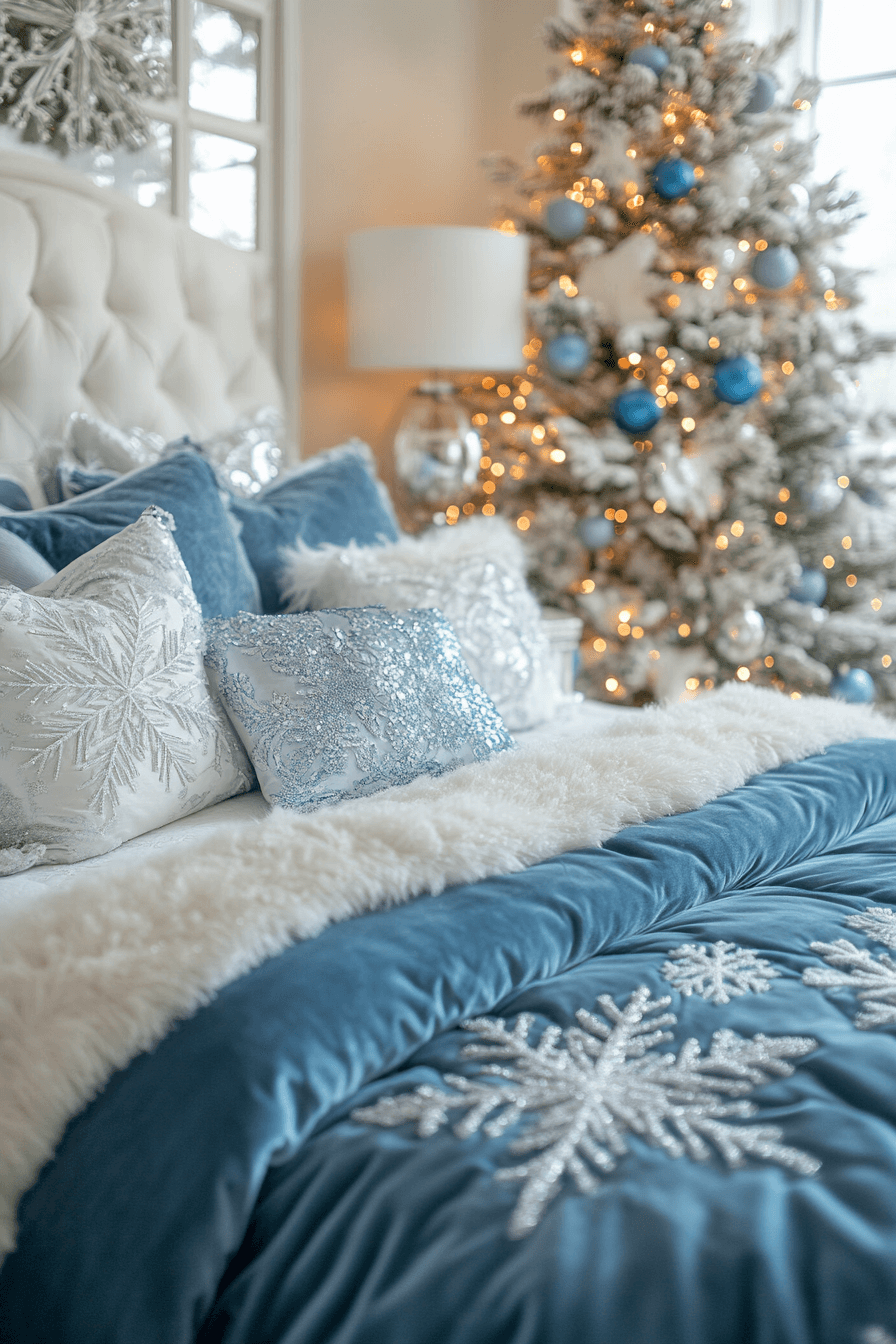 christmas bedroom decor