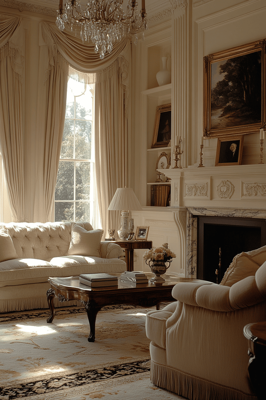 29 Victorian Living Room Ideas That Add Romance Warmth And Happy Energy ...