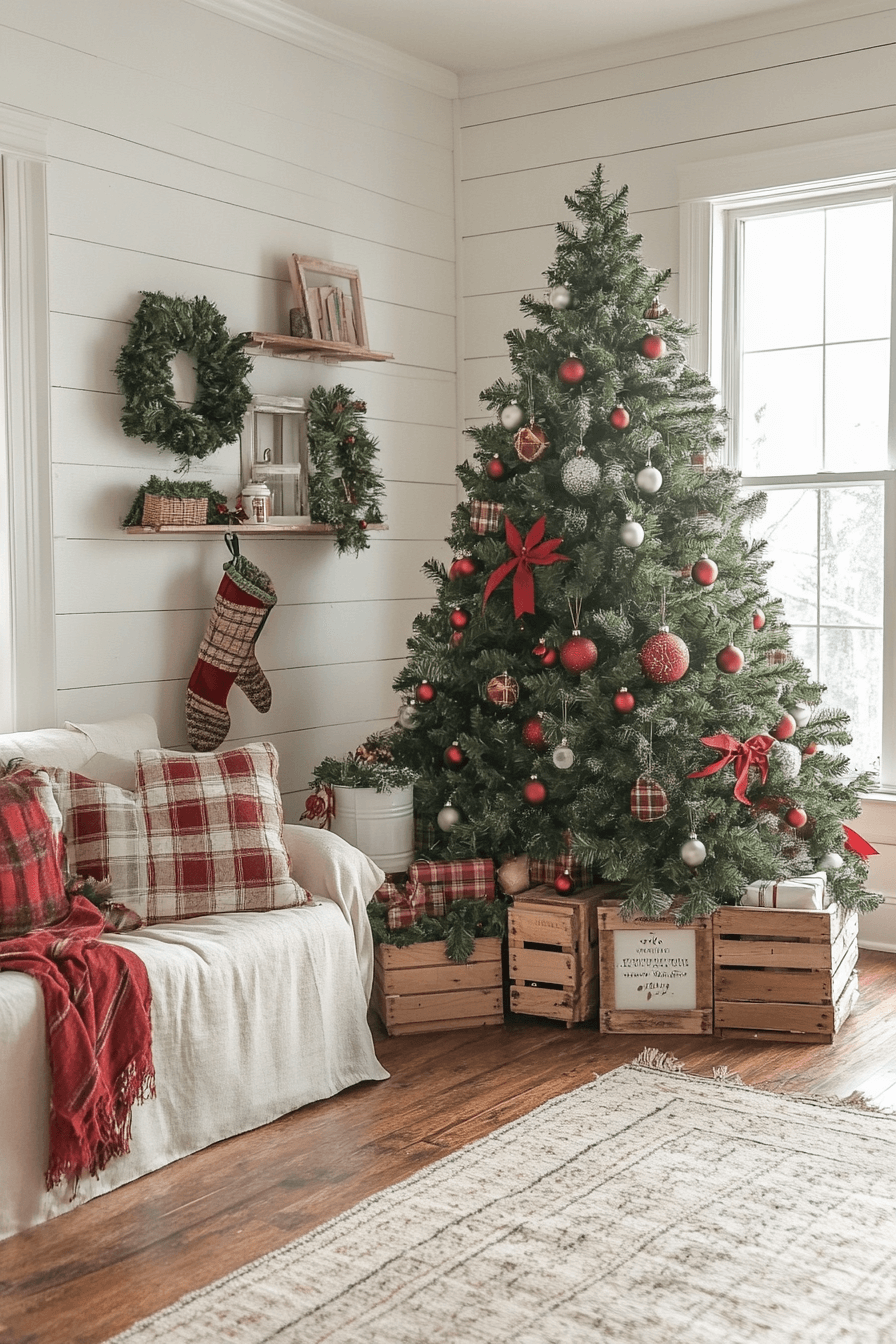 farmhouse christmas decor
