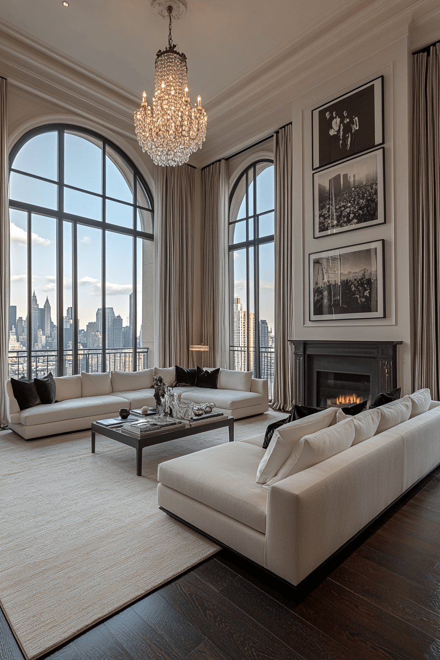 29 Penthouse Living Room Ideas That Feel Bright Luxurious and Joyful tuscany decor