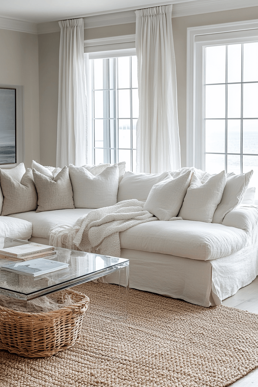 cozy coastal living room