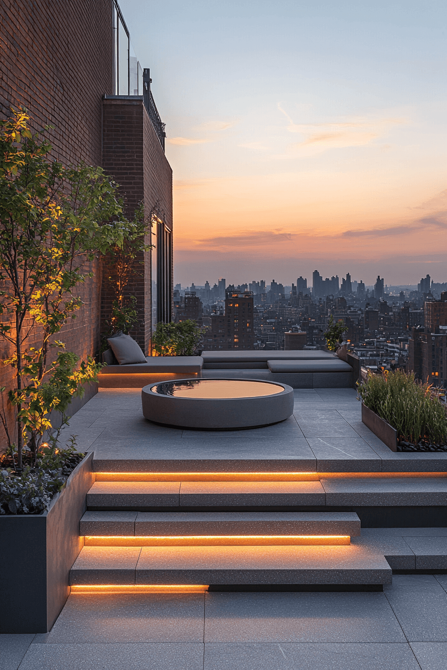 29 Rooftop Terrace Design Ideas That Make Every Evening Feel Special tuscany decor
