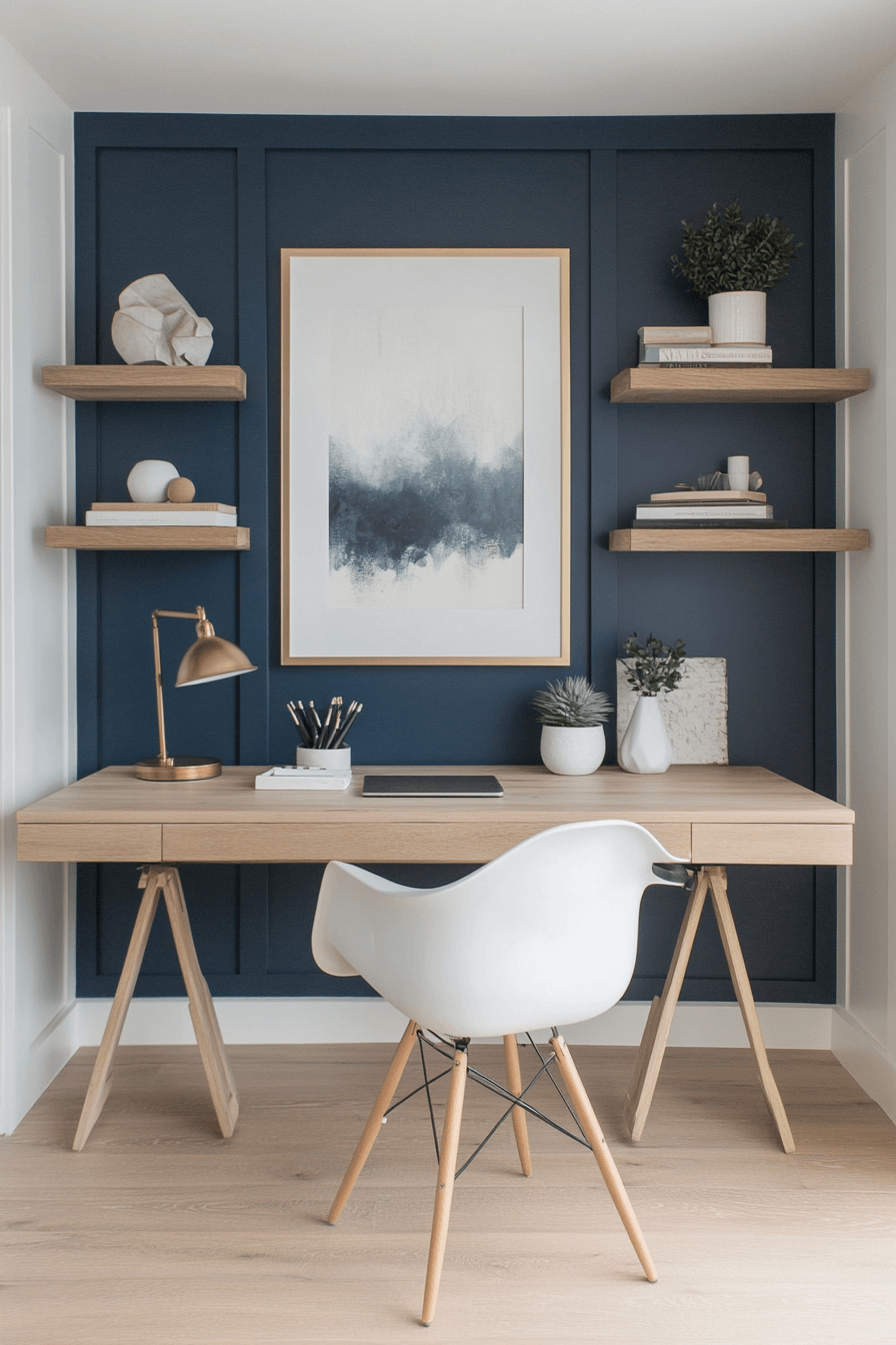 29 Study Room Decor Ideas To Make Your Space Feel Clear Bright And ...